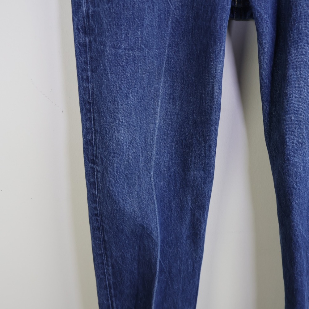 2008 Levis 501 Original Straight Leg Jeans 36x34 Blue Denim Button Fly - Picture 4 of 13
